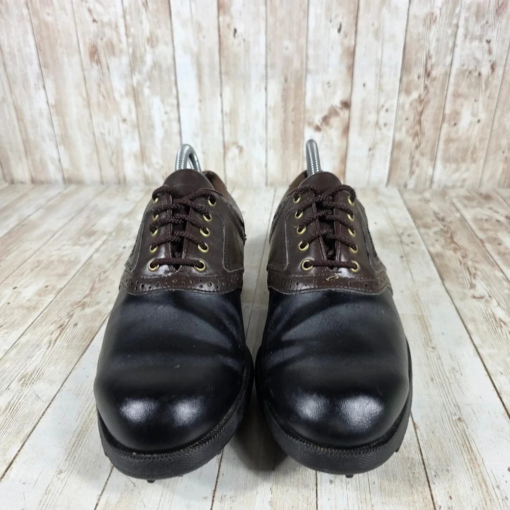 FootJoy Golf Shoes‎ Leather Saddle Oxford Spikeless Comfort 7.5M